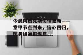 真人娱乐- 今晨阿贾克斯伤情更新——意甲节点到来,信心回归,医务组通报恢复